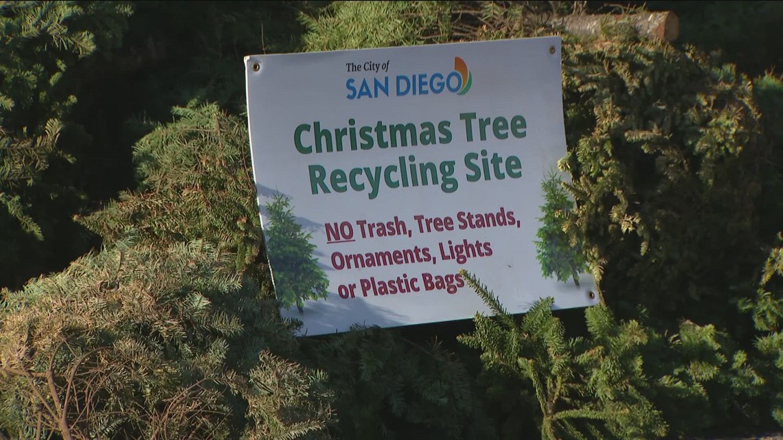 San Diego Christmas tree recycling program 2023-24 | cbs8.com