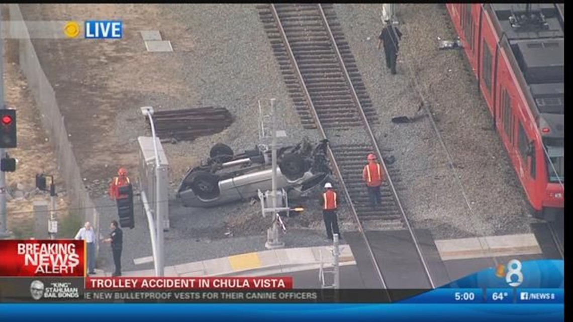 Trolley accident in Chula Vista