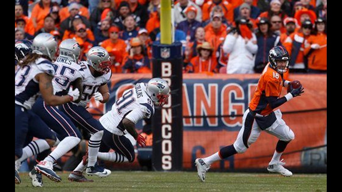 2014 AFC Championship game, Patriots vs. Broncos: Peyton Manning