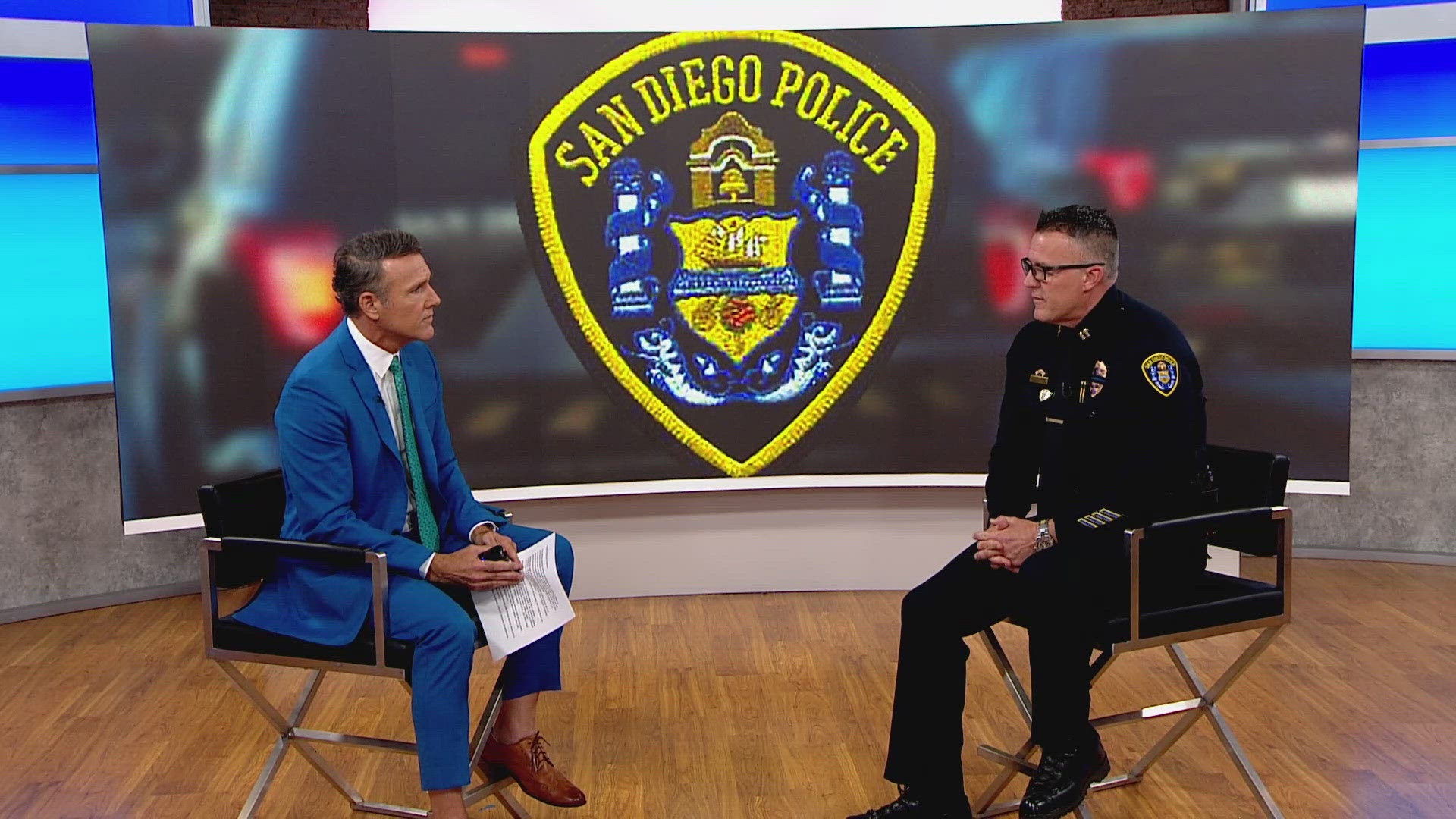 SDPD Captain Ryan Hallahan joined CBS 8 to share how the police are at protests to help keep the peace and let those exercise their First Amendment rights safely.