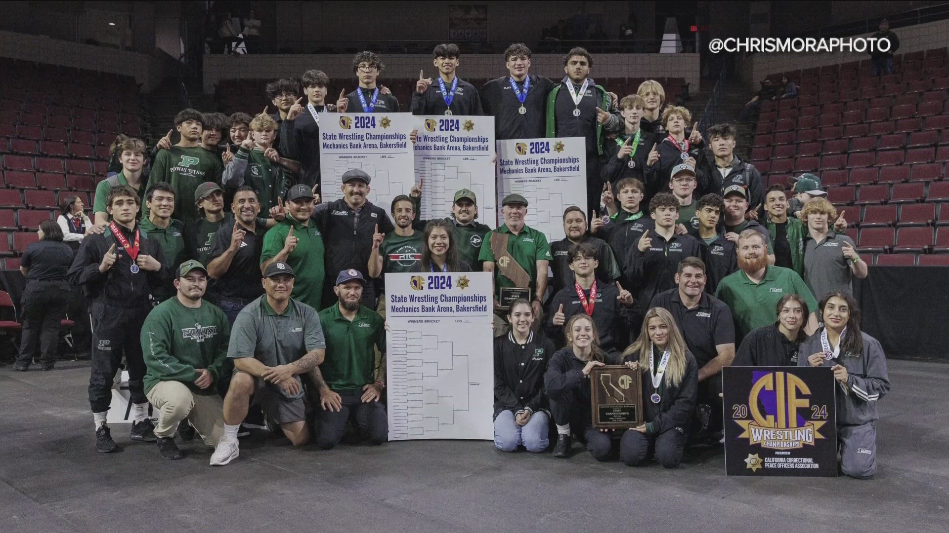 CBS 8's Jake Garegnani recently caught up with the Titan wrestlers and coach to talk about their historic showing at the California championships.