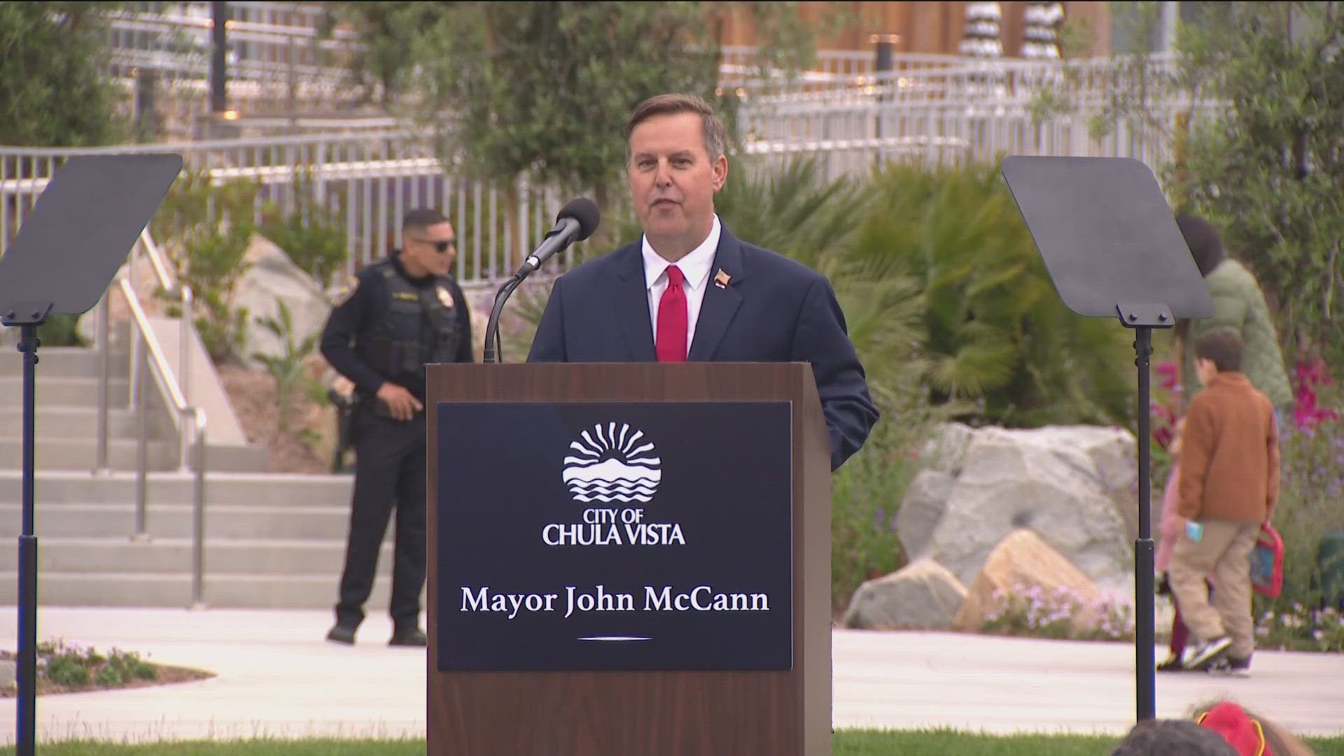 Mayor John McCann delivered Chula Vista's State of the City Address at the newly opened Gaylord Pacific Resort on Tuesday. 