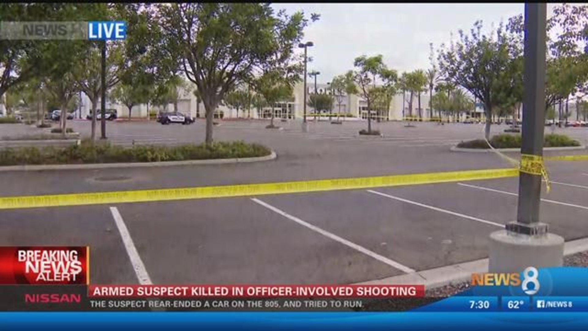 Armed Suspect Killed In Oceanside Officer-involved Shooting | Cbs8.com