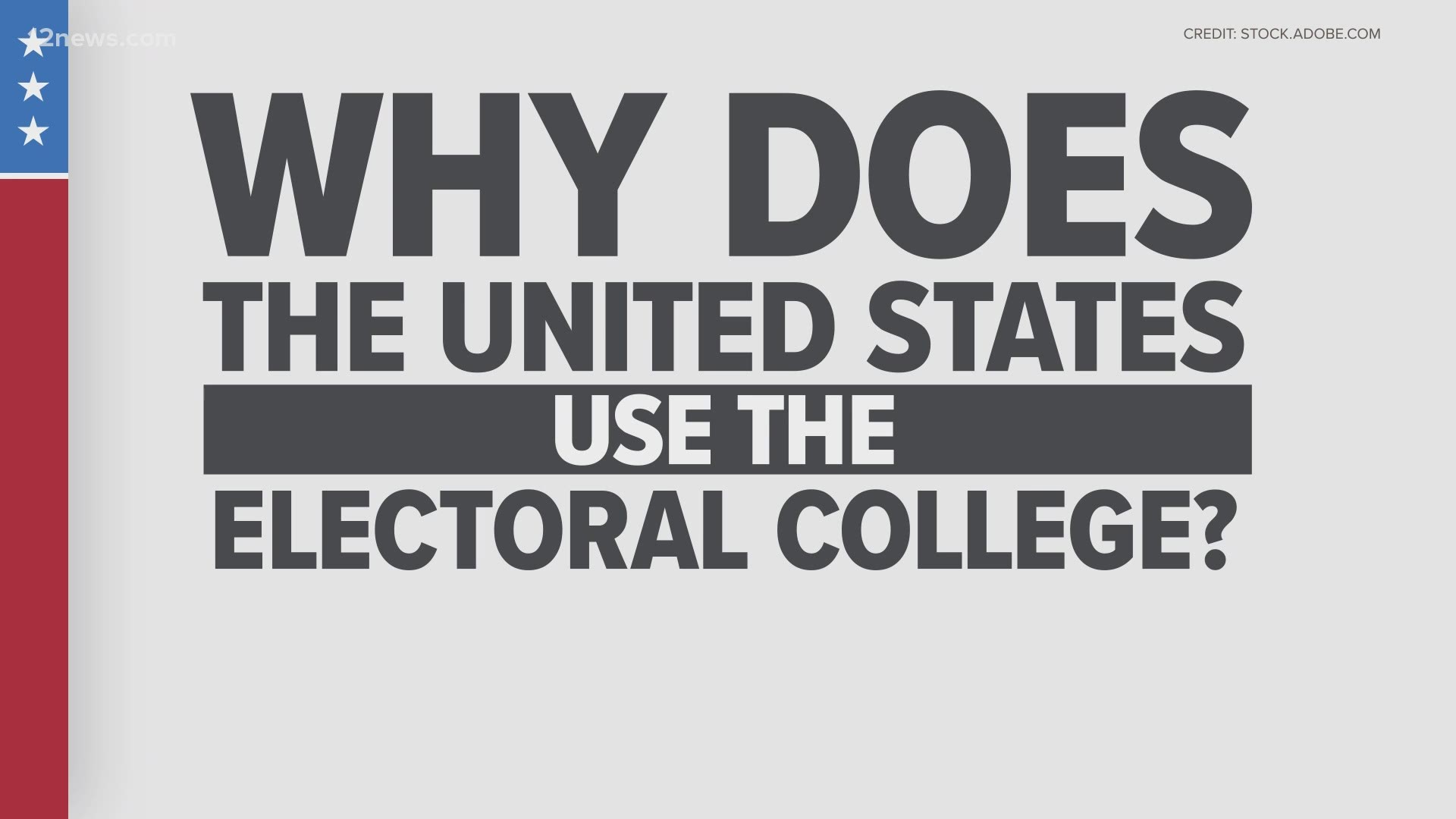 If you think the electoral college isn't a perfect system, neither did the people who came up with it.