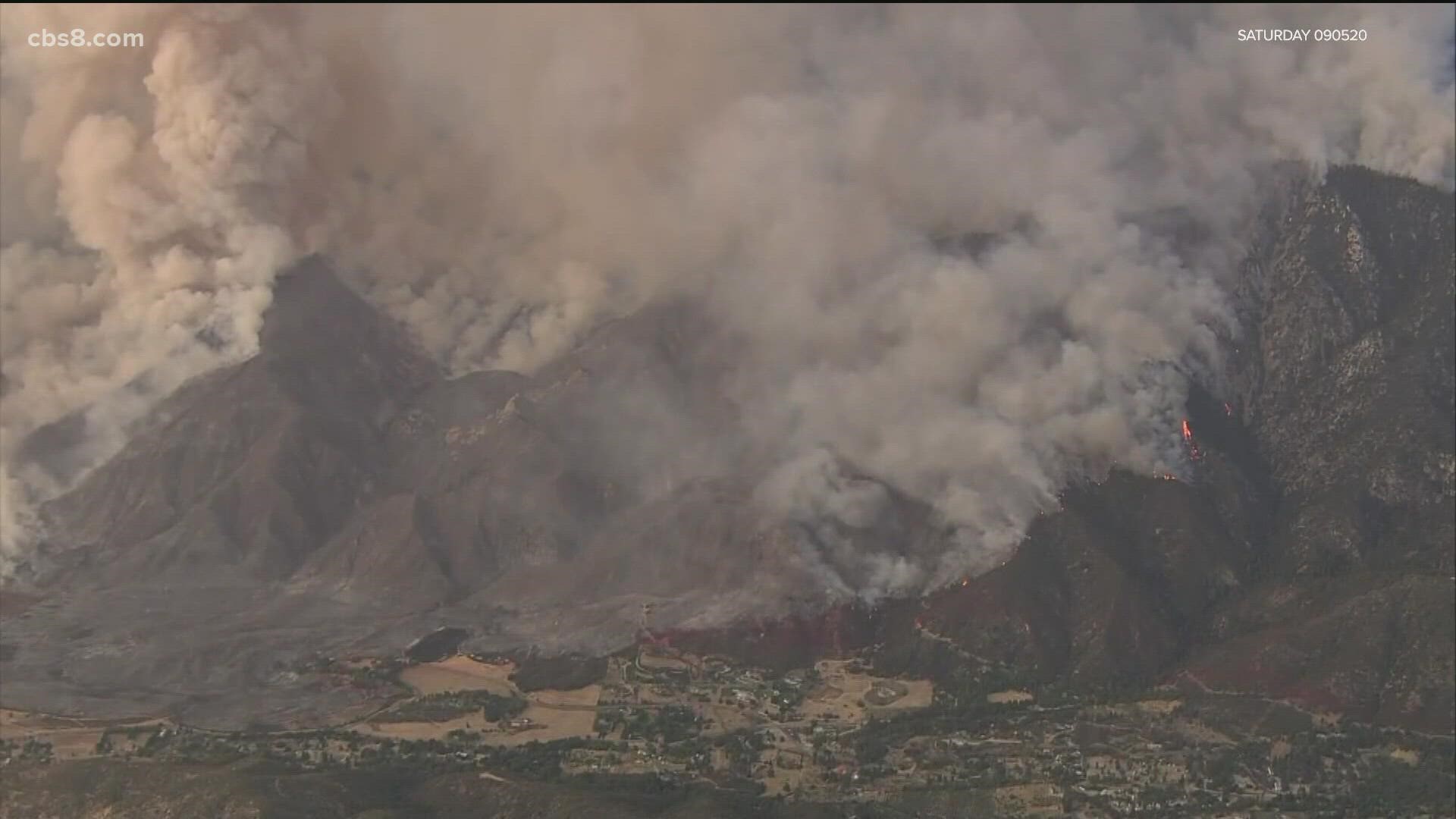 Cal Fire says they are on high alert due to the combination of Santa Ana winds, high temperatures and low humidity.