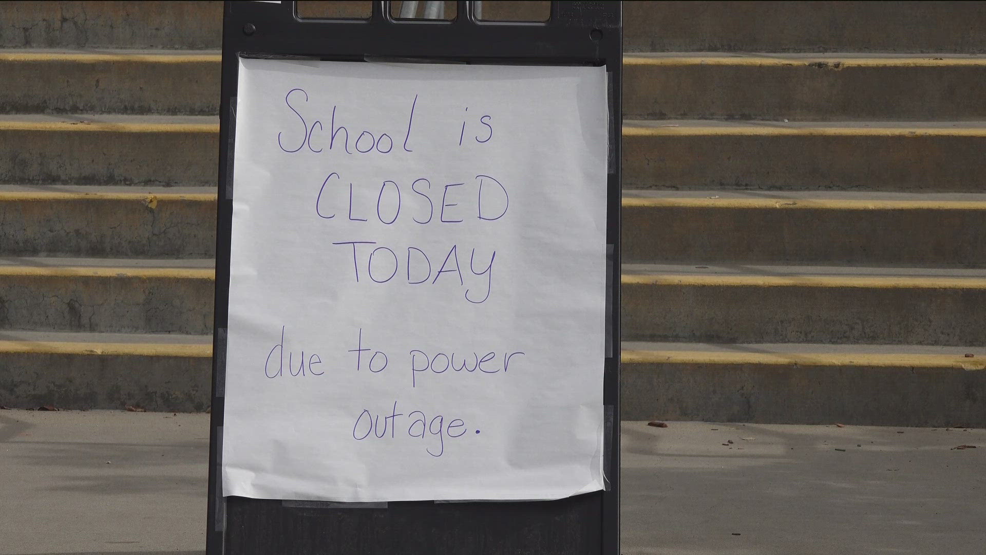 SDG&E cut power during Santa Ana conditions for fire safety concerns, but school leaders frustrated over extent of those outages.