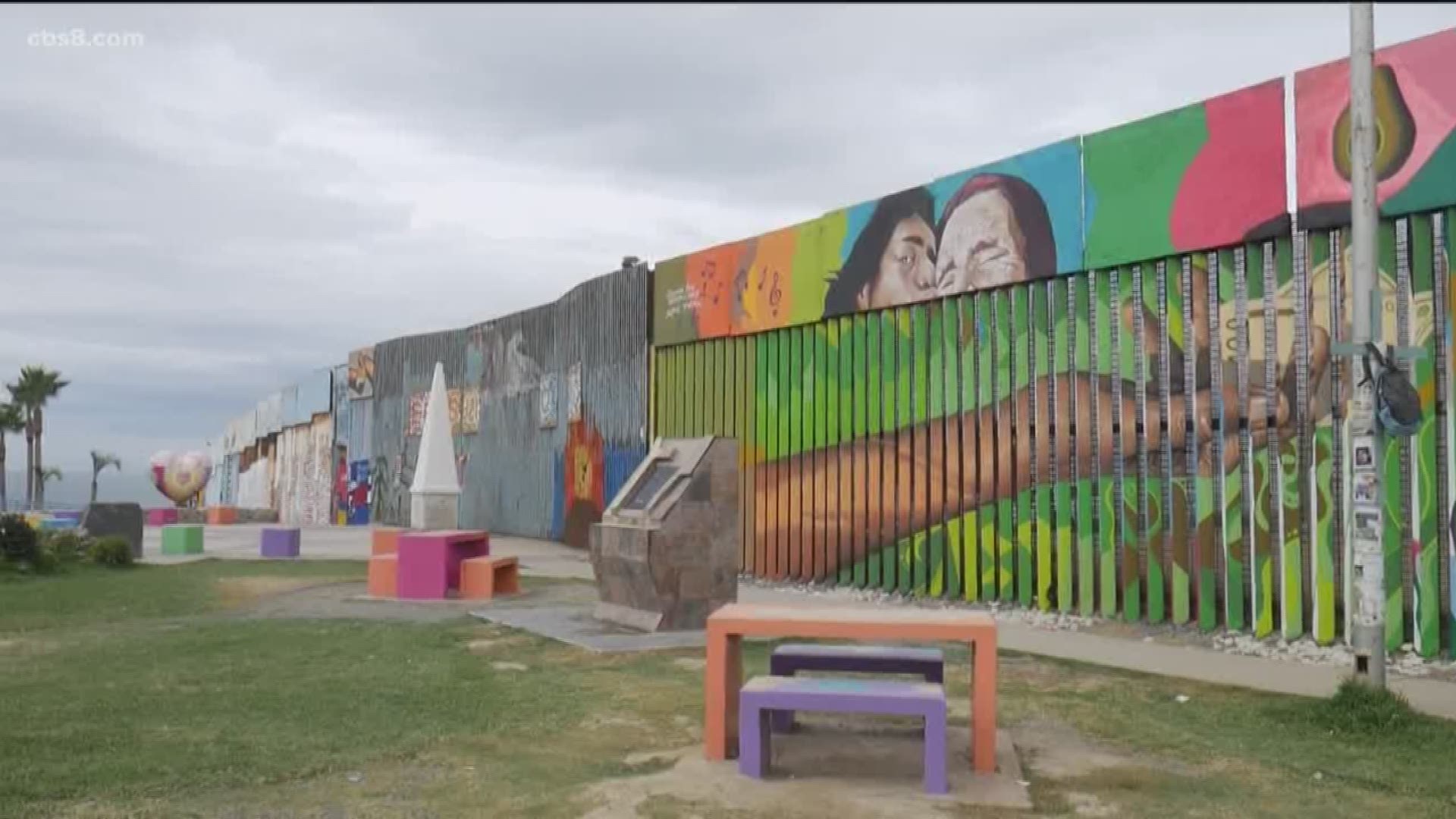 For nearly three years now, Mexican artist Enrique Chiu has been donating his time to make the border wall a beautiful piece of art.