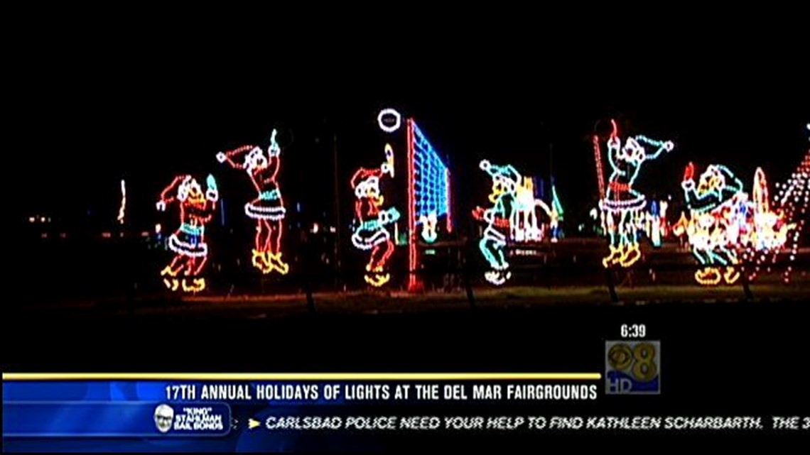 17th annual Holidays of Lights at the Del Mar Fairgrounds
