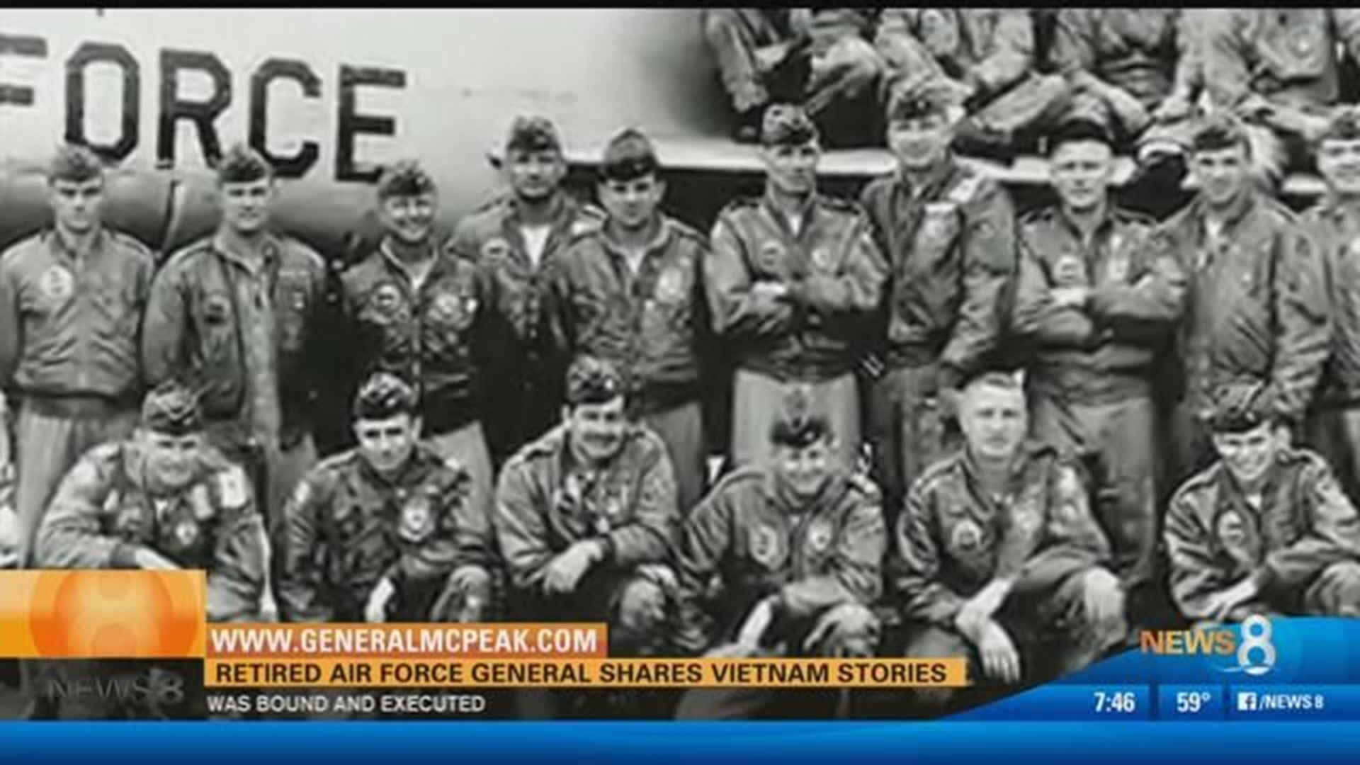 Retired Air Force general shares Vietnam stories | cbs8.com