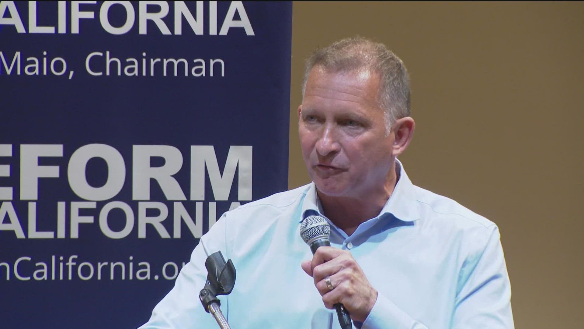 Reform California urged attendees to support Republican candidate Brian Maryott who is running for the 49th Congressional District.