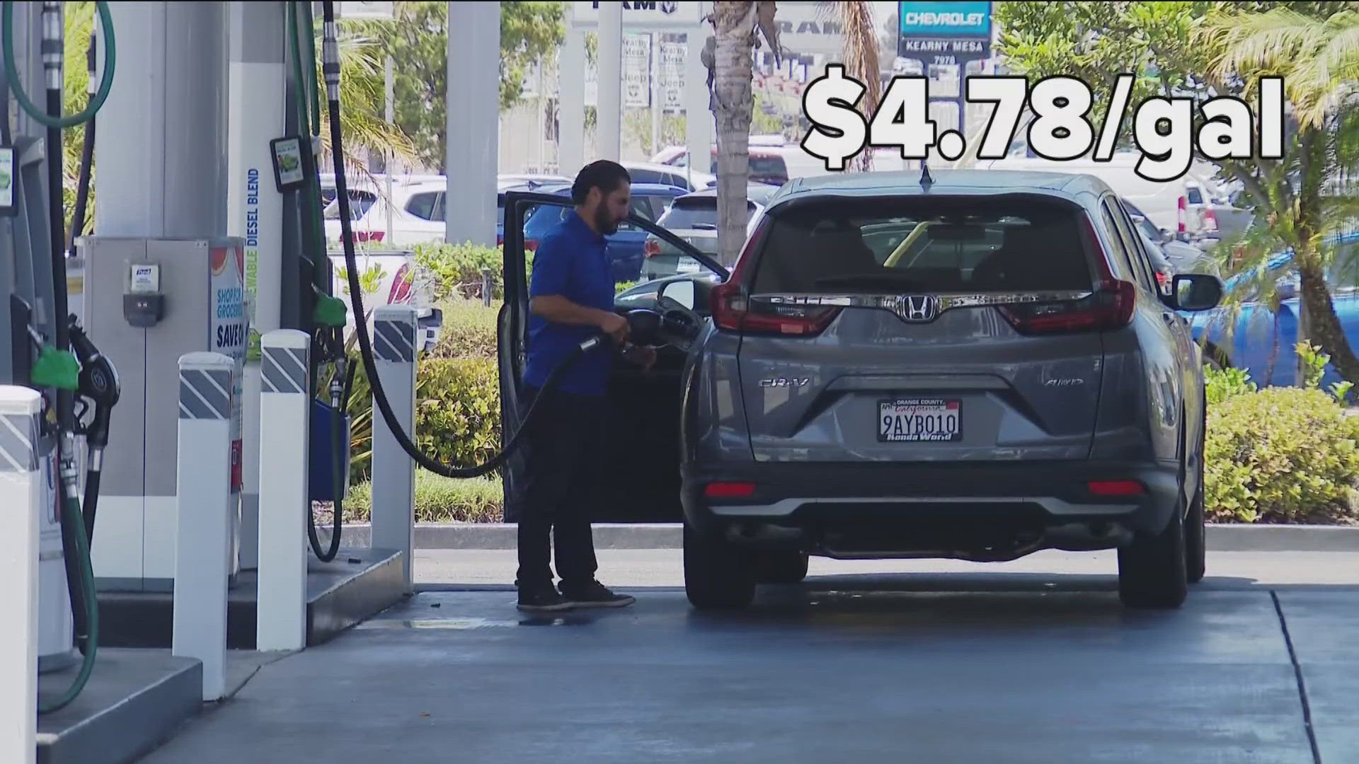 Gas Prices rise in San Diego County, find cheap gas stations | cbs8.com