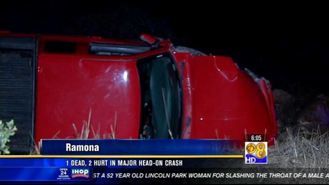 74-year-old Man Killed In Head-on Crash In Ramona | Cbs8.com