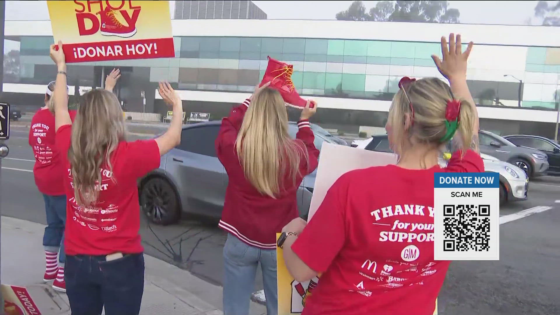 Teams will set up at designated intersections spread across San Diego County and collect donations from morning commuters on Wednesday, May 21 from 7:00-9:30 am.