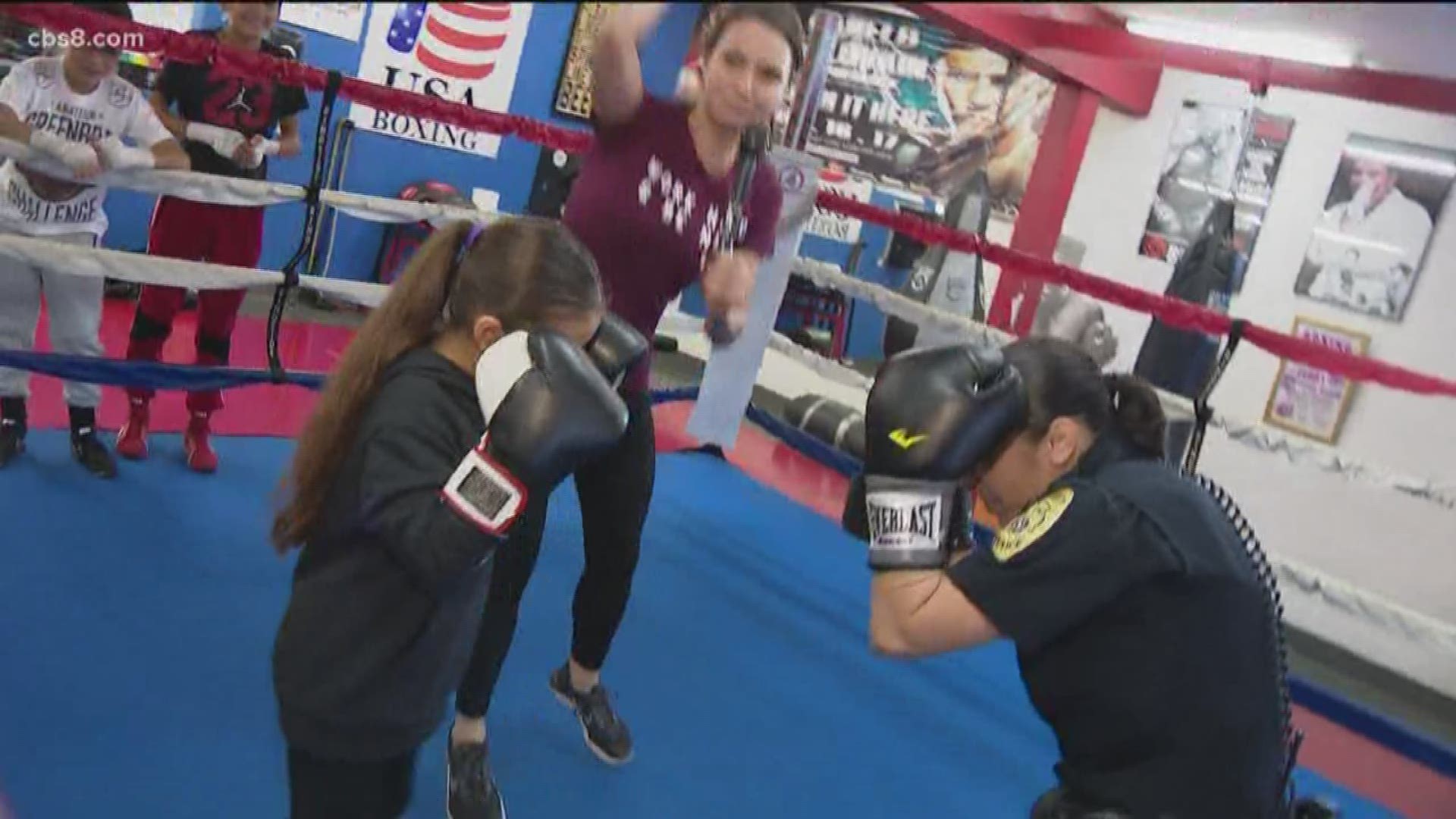 Local kids are stepping into the boxing ring this weekend to take on police officers! The National City Police Department is hosting "Box with a Cop".