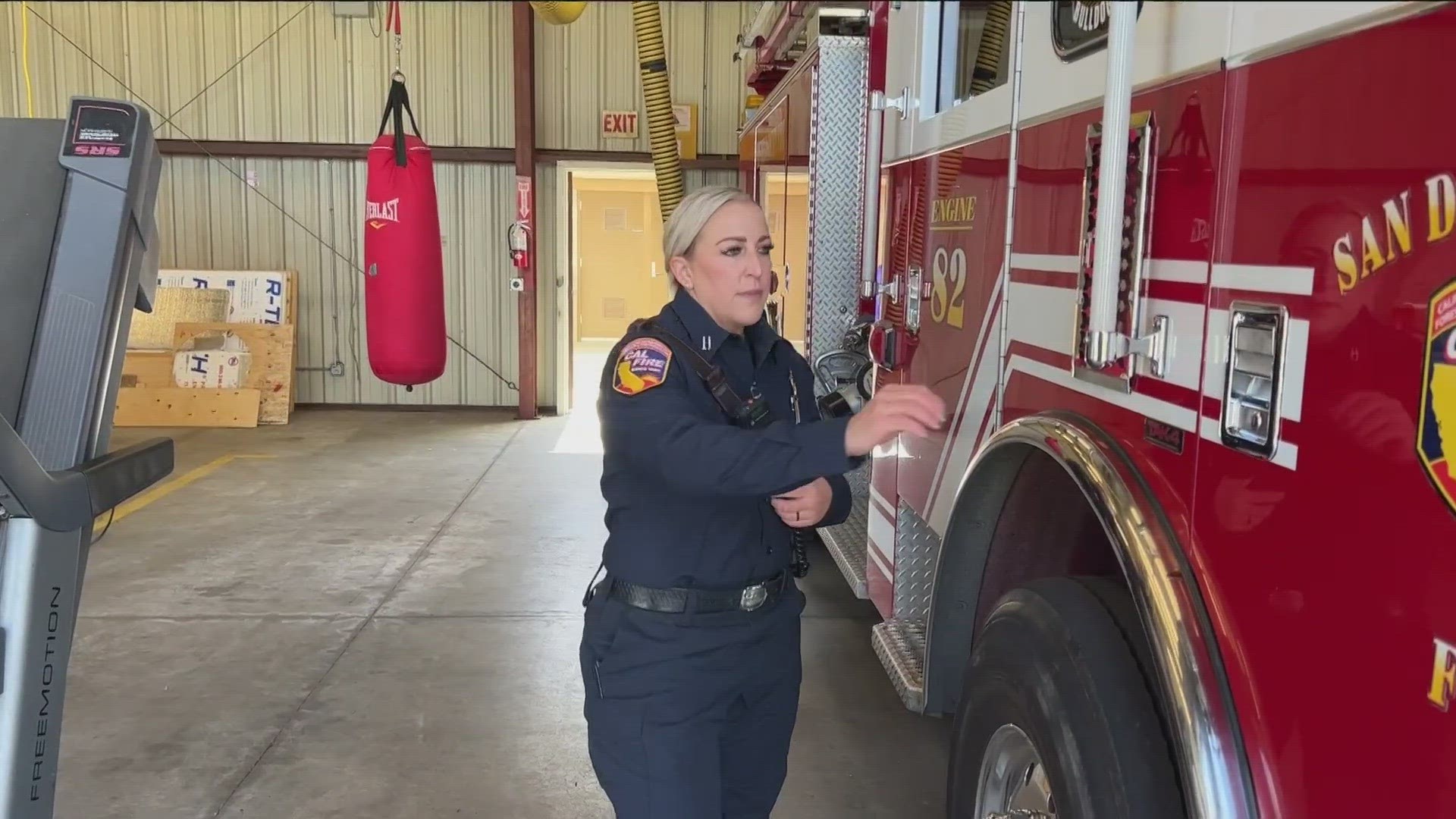 Shavawn Johnson is not only a talented singer, mother, and wife; she’s been a local firefighter for 15 years and a fire captain at Cal Fire for the last 3 years