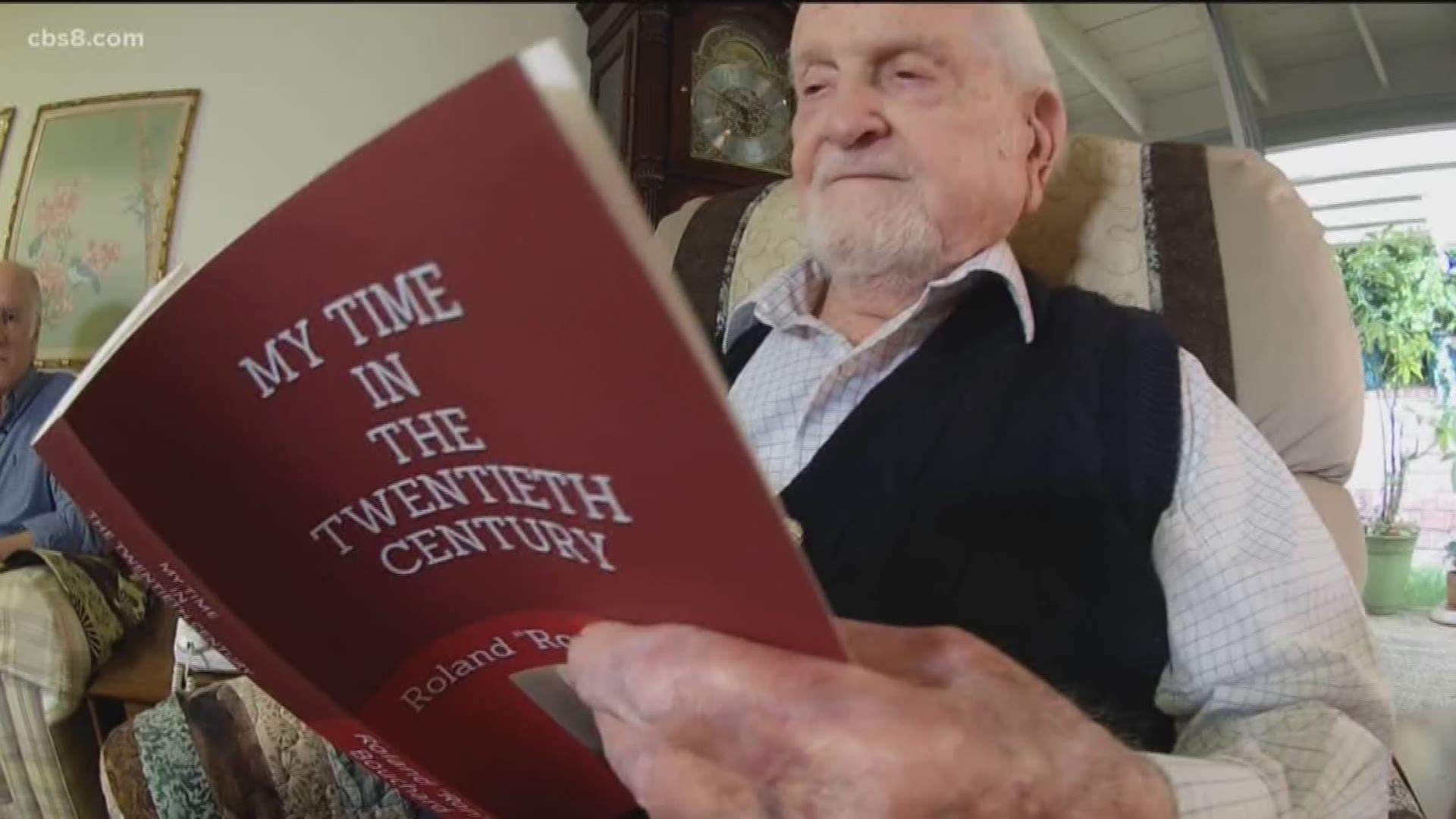 Ron Bouchard's new book is called "My Time in the Twentieth Century" and Ron told us his secret to a long life.