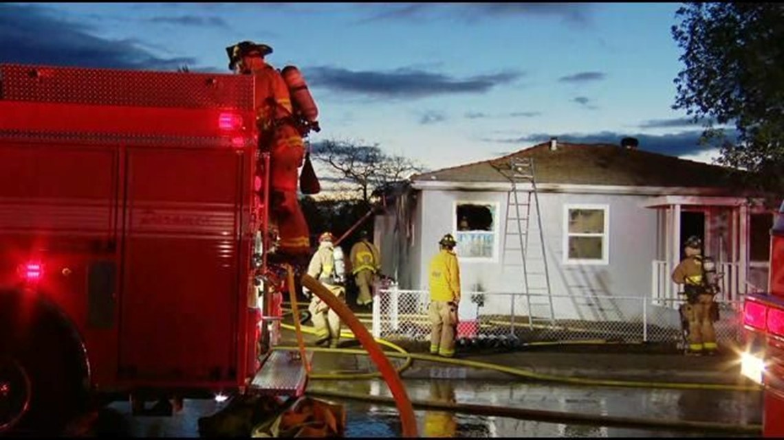 Family displaced after fire damages Linda Vista home | cbs8.com