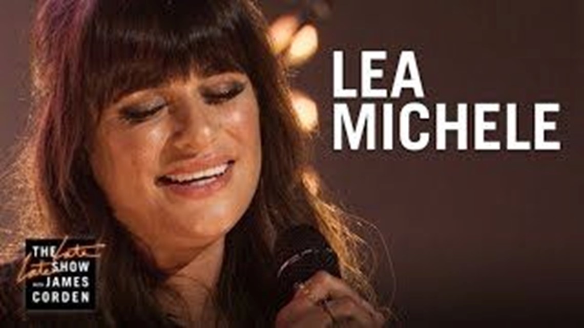 Lea Michele performs Love is Alive cbs8