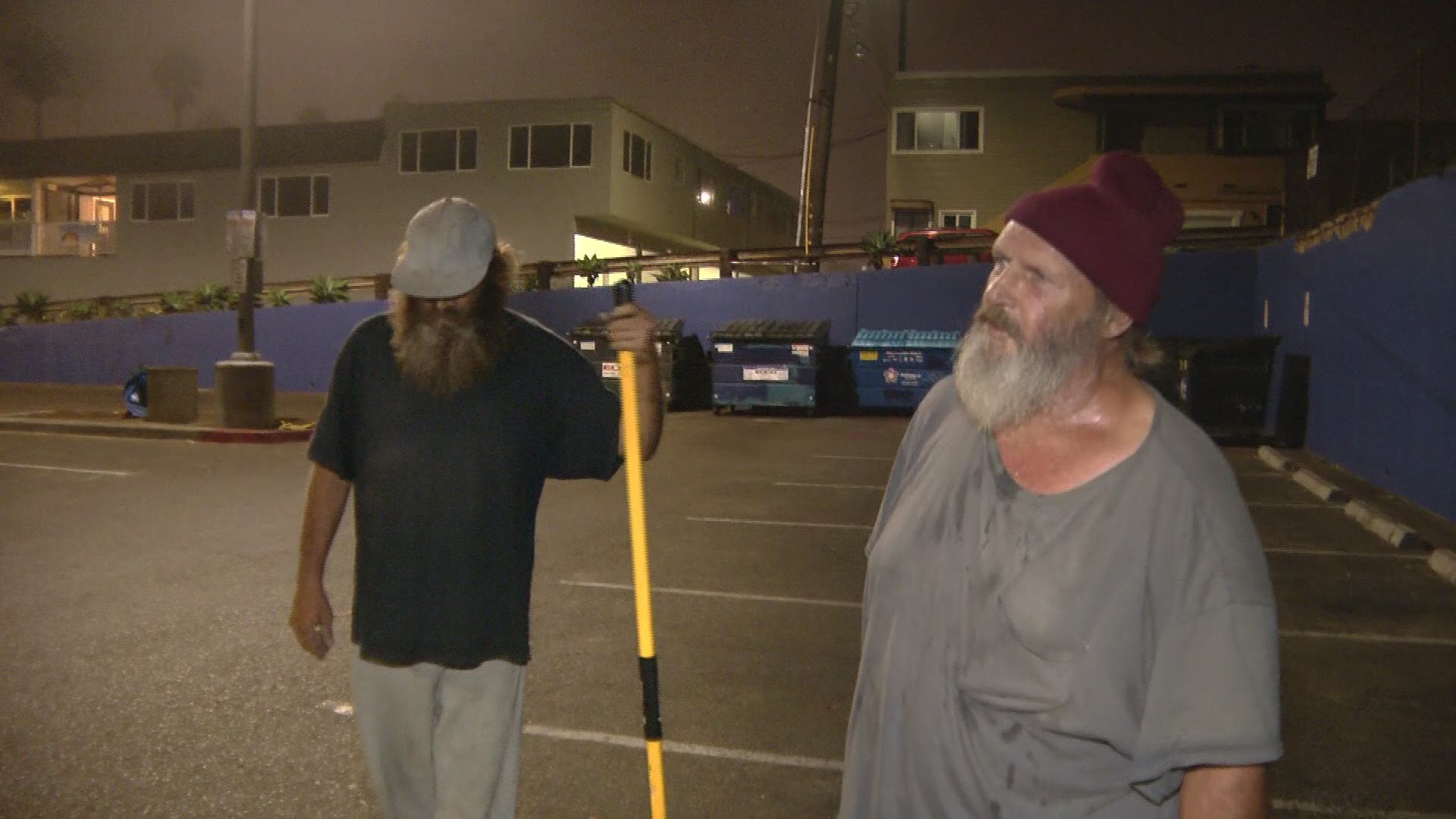 Two homeless men in Ocean Beach, San Diego want to thank viewers for changing their lives forever.