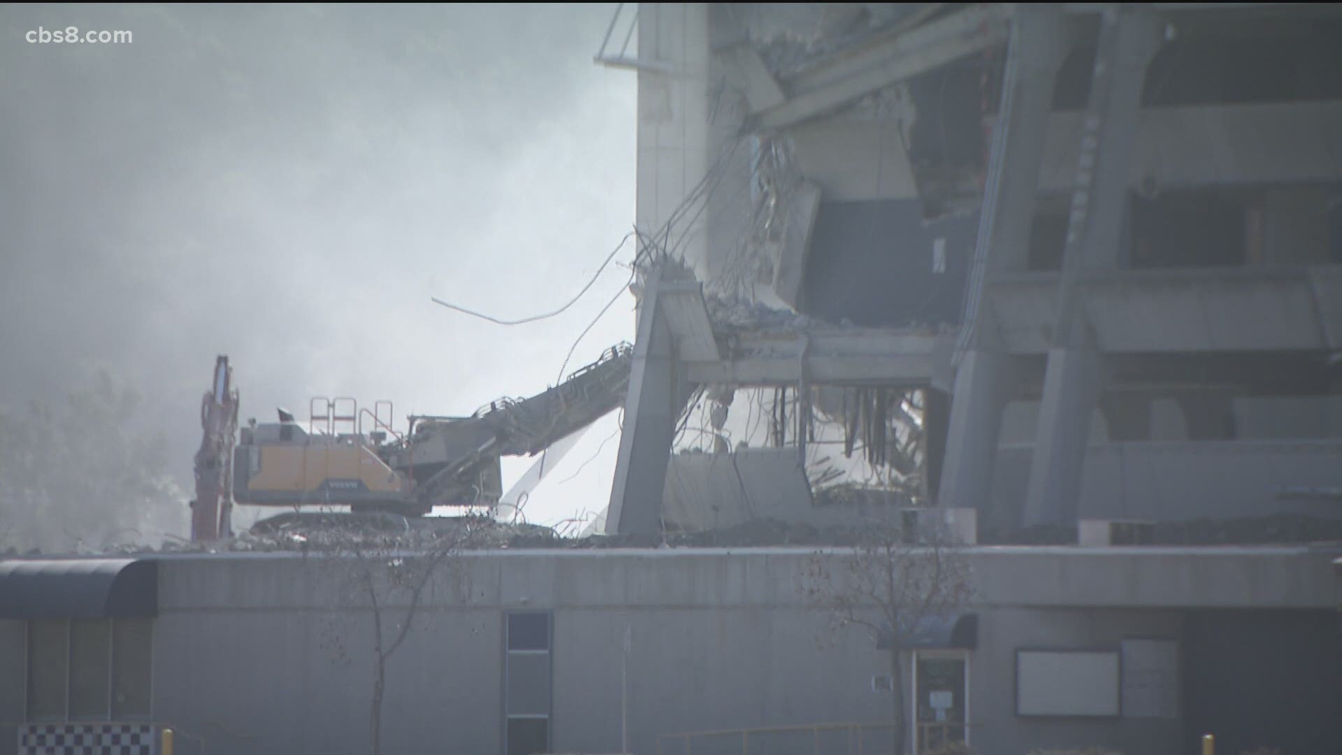 News 8 set to find out why San Diego Stadium wasn’t imploded like many stadiums of the past.