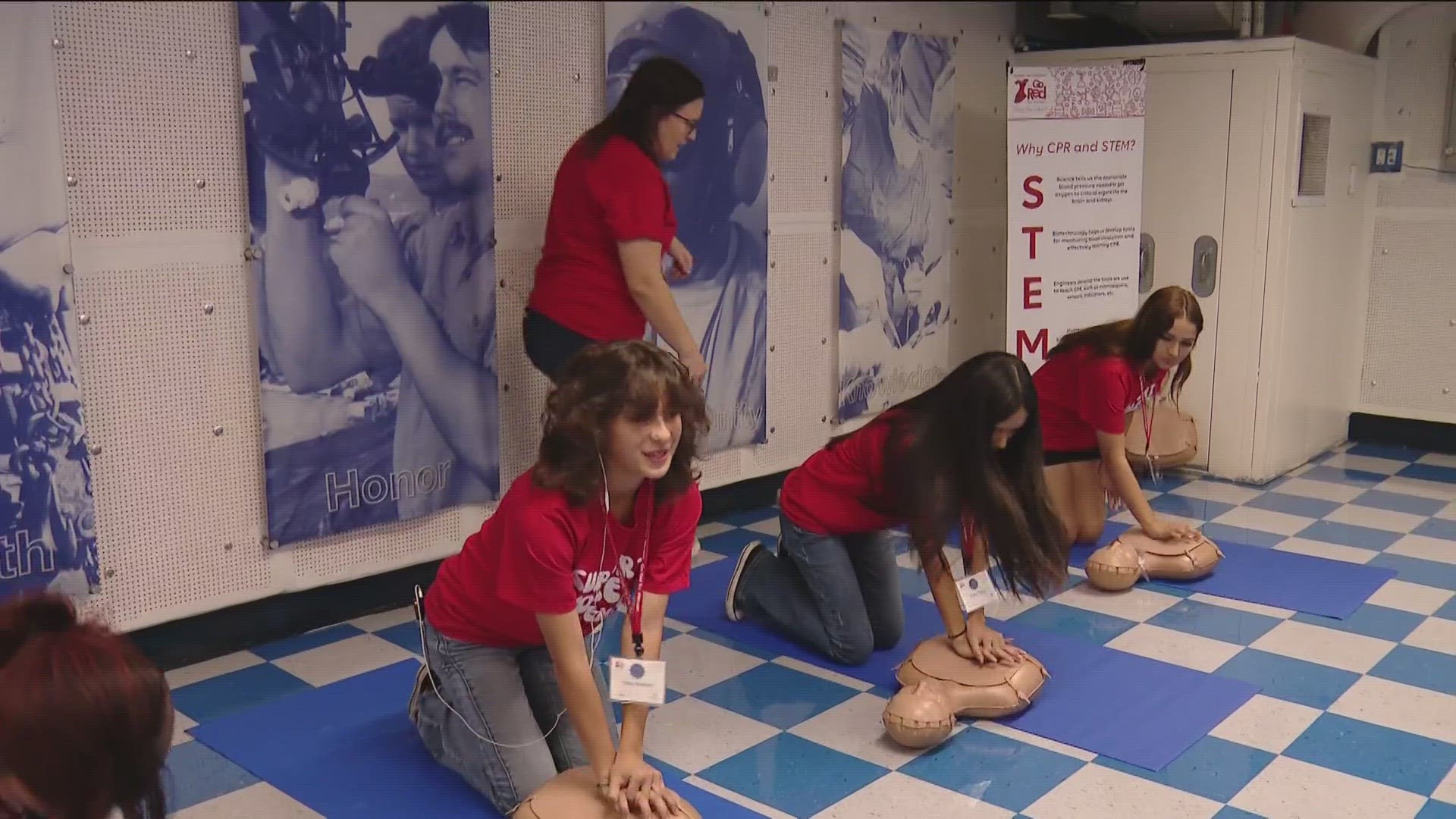 Students from Castlepark and Sweetwater High School get firsthand experience from STEM professionals.