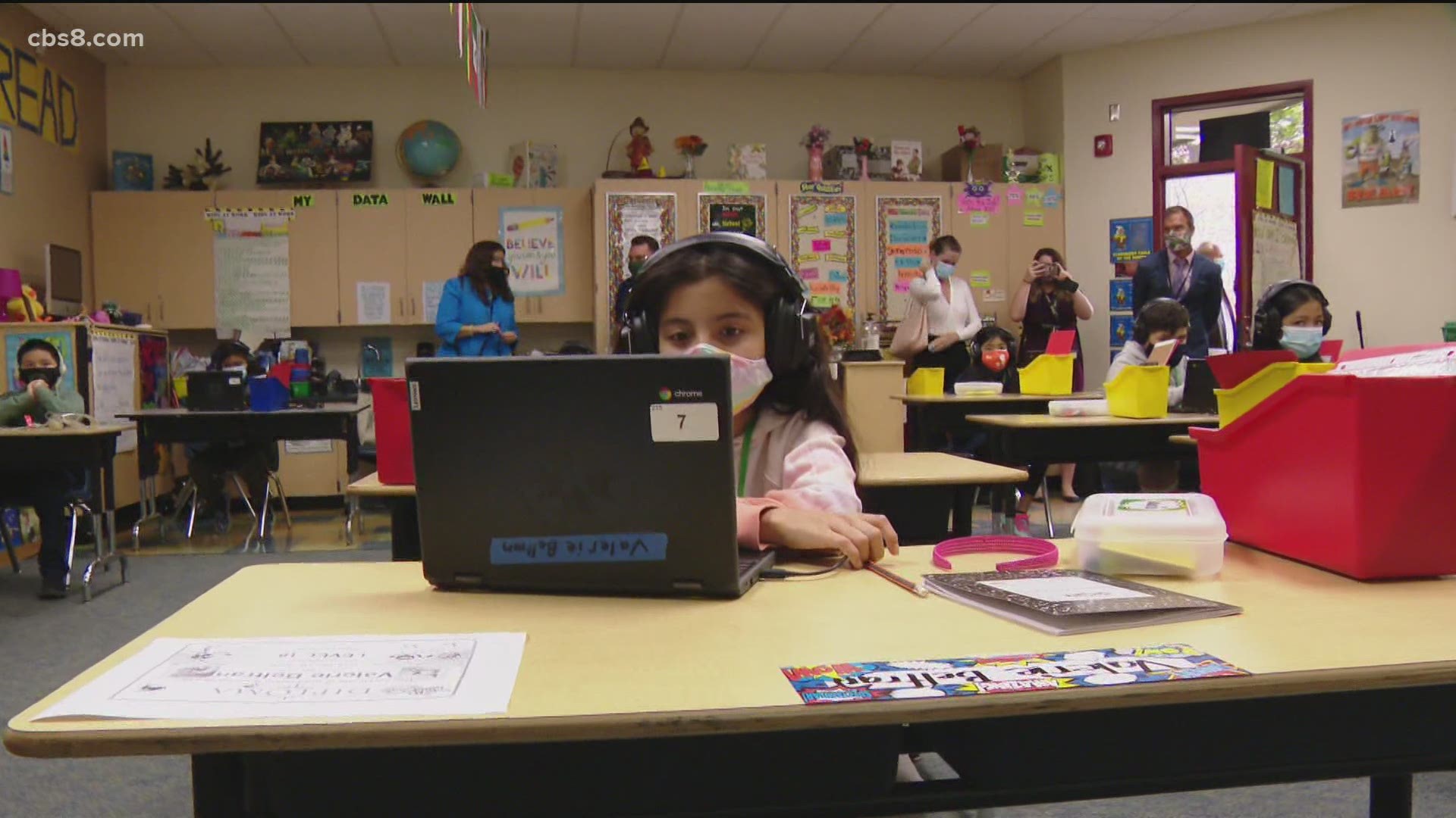 Despite just two months left in the school year, parents appreciate being able to send their kids back to school.