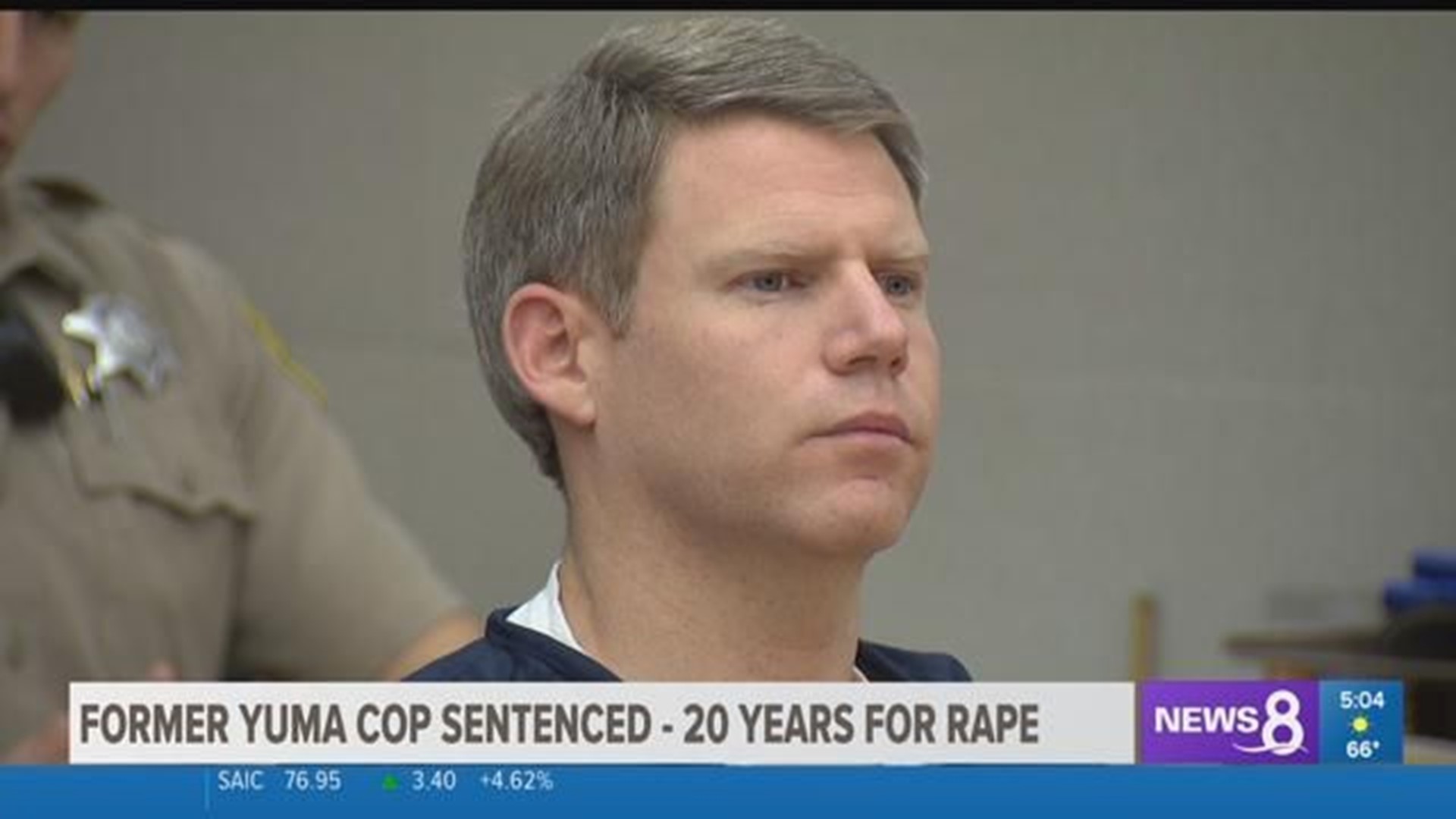 Former Yuma Police Officer Sentenced To 20 Years For Raping Woman In