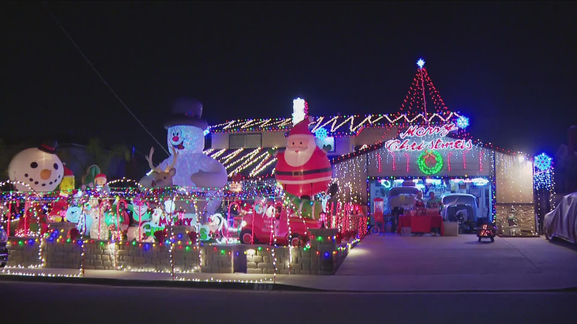 Chula Vista couple spreads joy by opening their home to the community