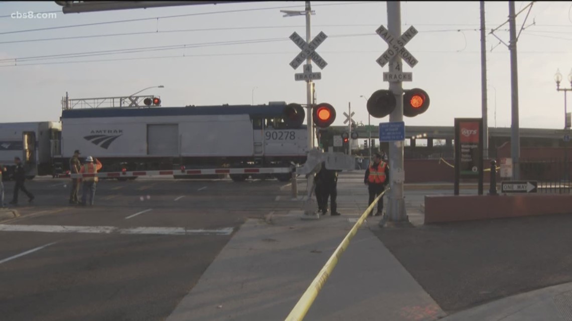 Man killed by train while trying to cross tracks at Washington Street ...