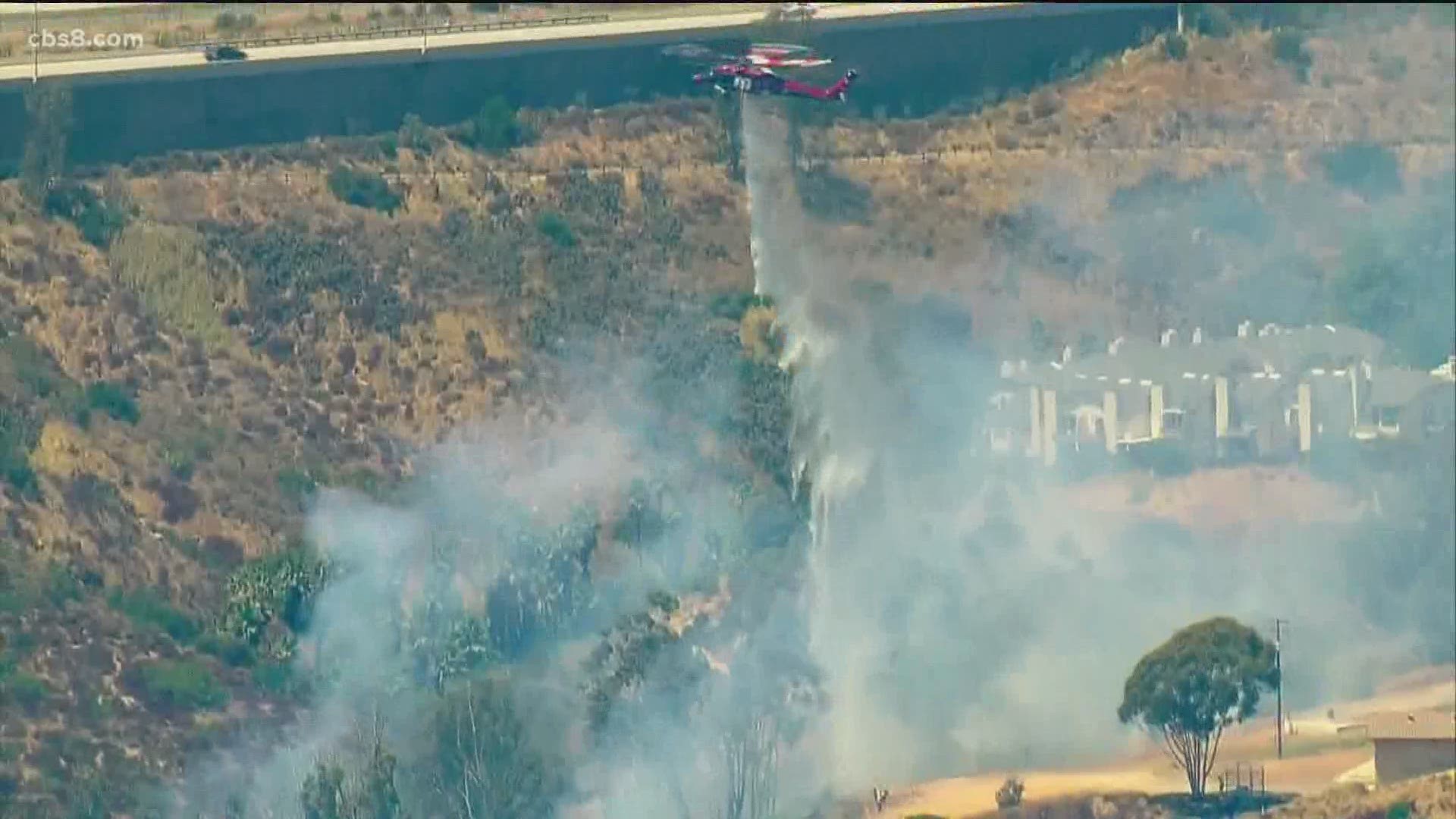 Cal Fire said the goal is to keep wildfires from spreading.