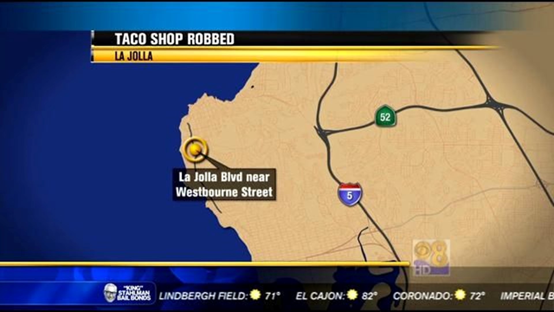 La Jolla taco shop robbed at gunpoint | cbs8.com