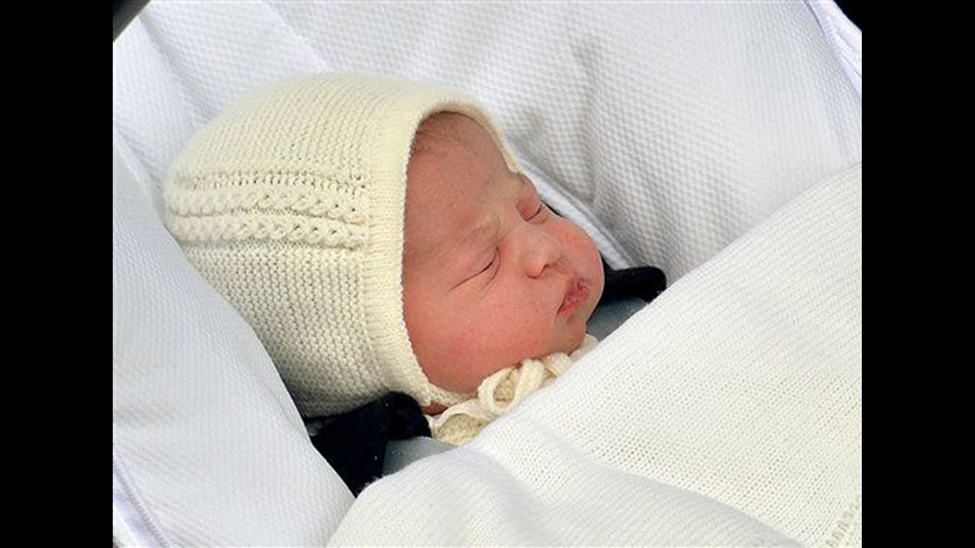 Britain's new princess is named Charlotte Elizabeth Diana