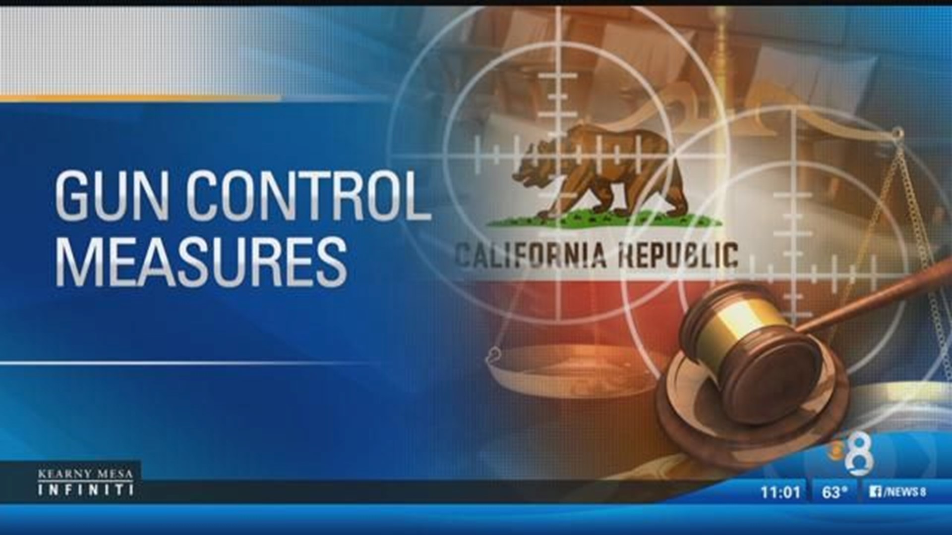 California Senate Approves New Gun Control Measures | Cbs8.com