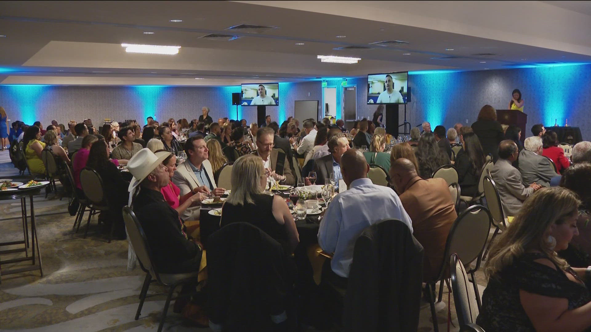 The organization "Second Chance" hosted the "Legacy of Impact Gala" Thursday night. CBS 8's Neda Iranpour was the MC for the event.