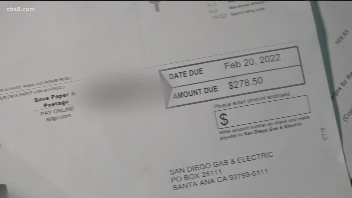 SDG & E bill breakdown: Customers pay more for taxes, charges and fees than actual usage