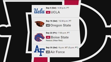 Aztecs at UCLA Friday Evening