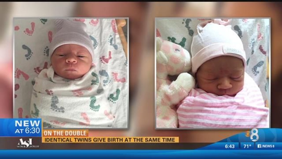 Identical Twins Give Birth At The Same Time | Cbs8.com