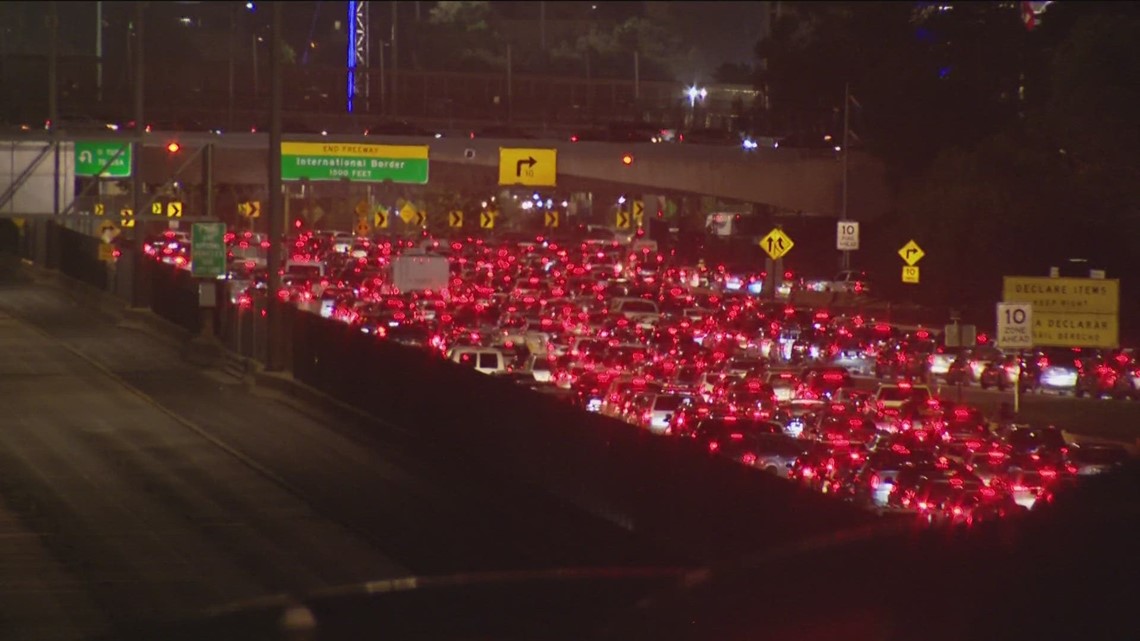 Border wait times increase over construction