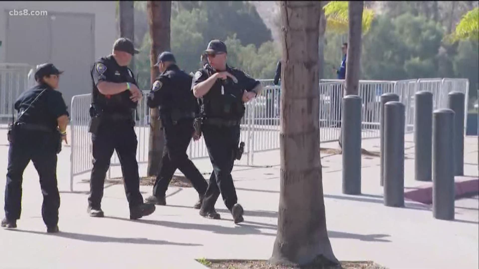 Multiple agencies are undergoing a terrorist attack drill in Carlsbad and Chula Vista on Wednesday.