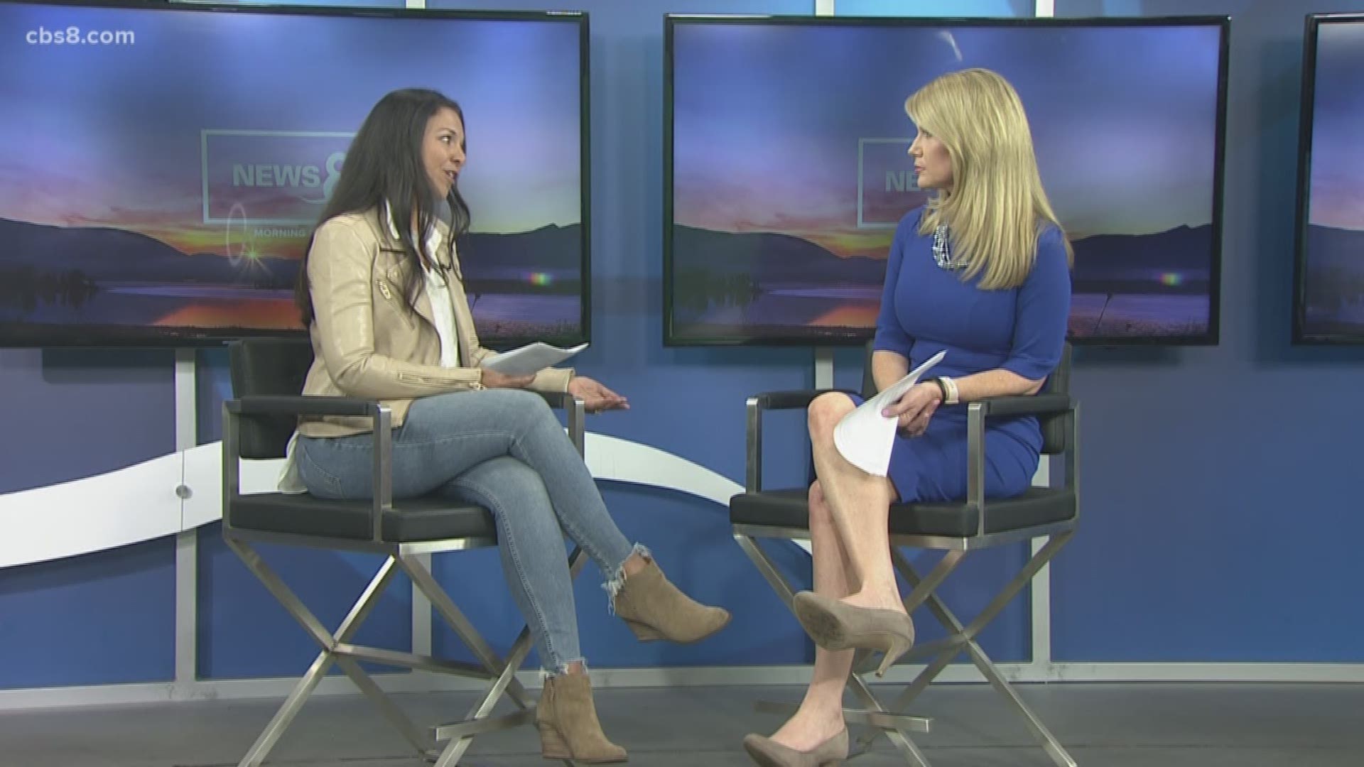 Marriage and Family Therapist, Amber Trueblood, joined News 8 to talk about managing anxiety, calming children, and how to keep your sanity if you are quarantined.
