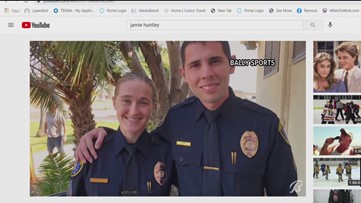 Memorial grows for the two San Diego Police detectives killed in wrong-way crash