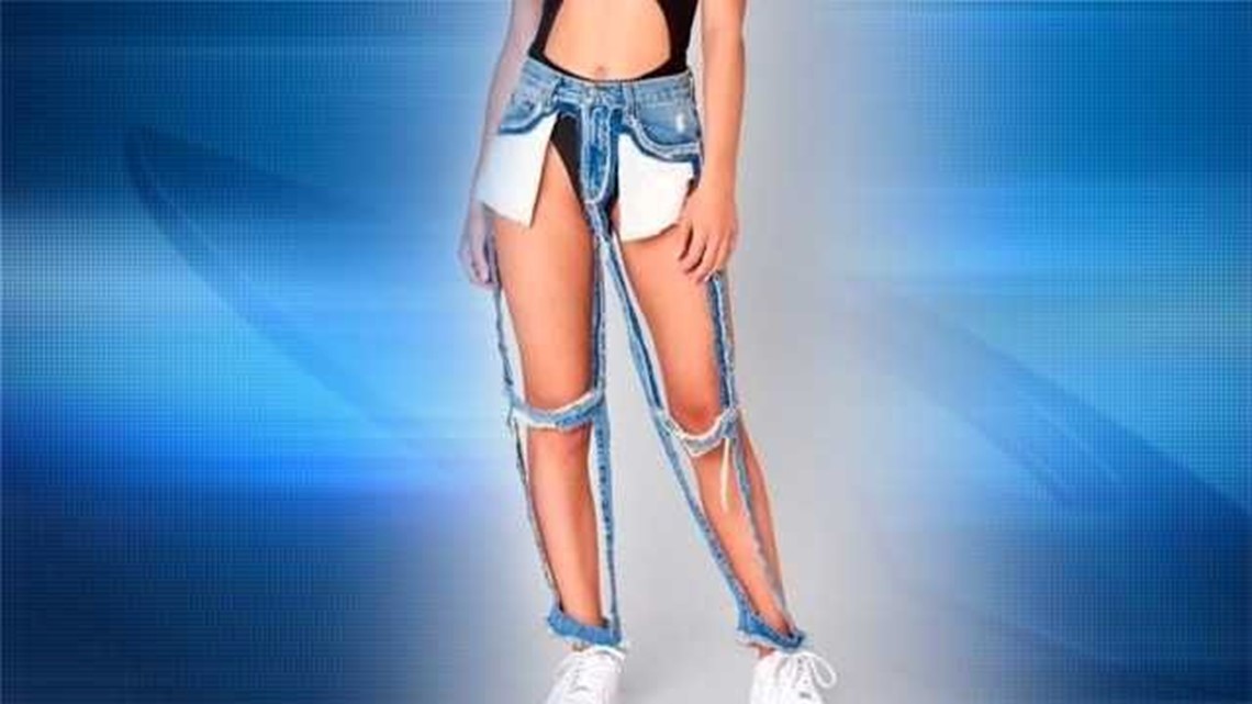 New 'Extreme Cut Out' jeans for $168 spark confusion on Twitter