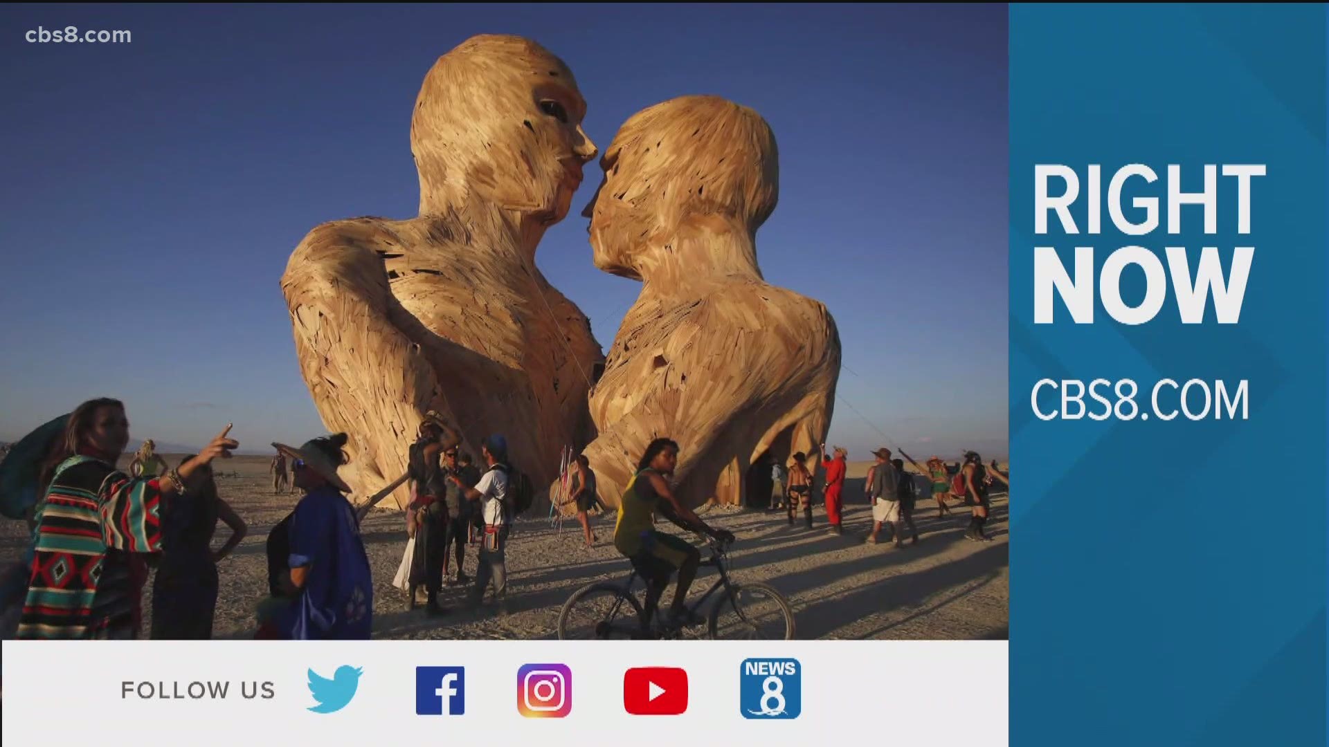 From a cancelled Burning Man to potentially adding your parents to your insurance policy, here's what people are talking about in California on Wednesday.