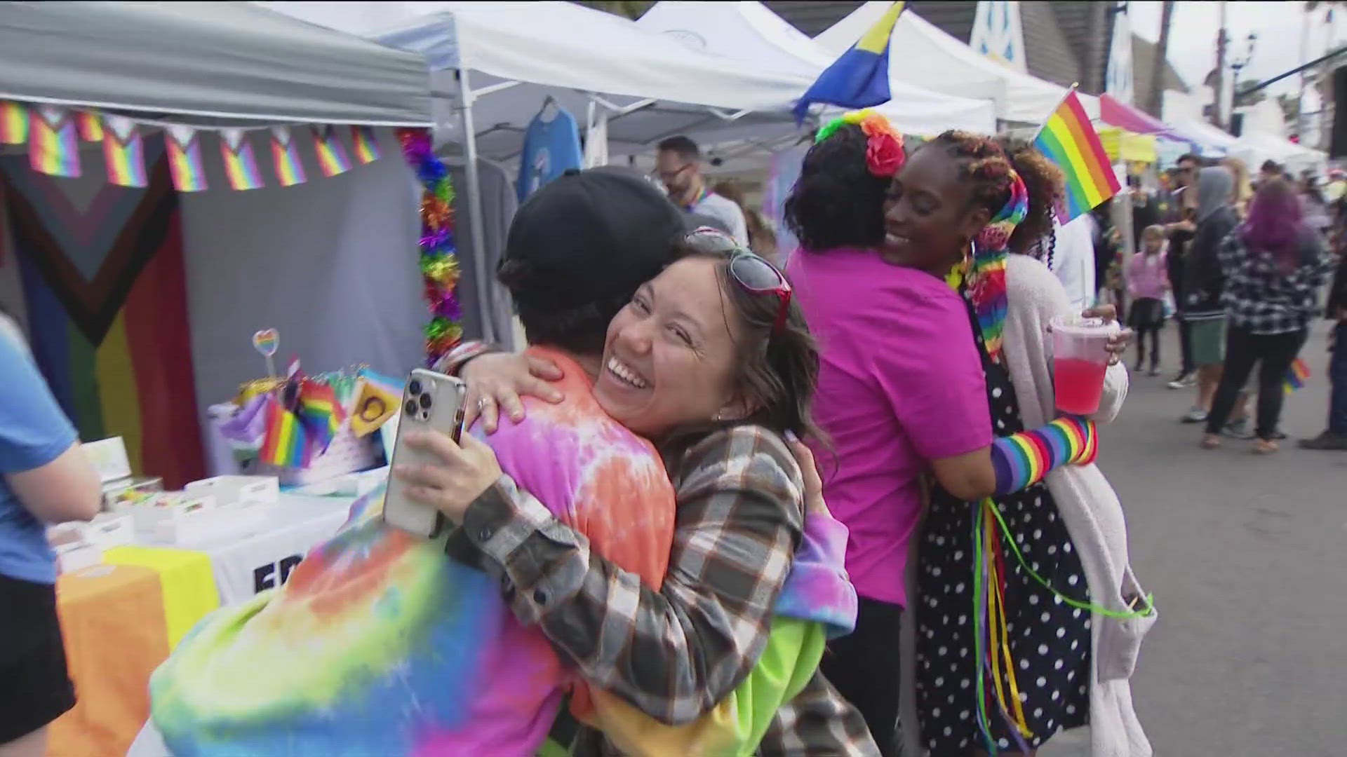 Every year, the North County LGBTQ+ Resource Center hosts its Pride by the Beach event. More than 20,000 people and 170 booths made this year's the biggest yet.