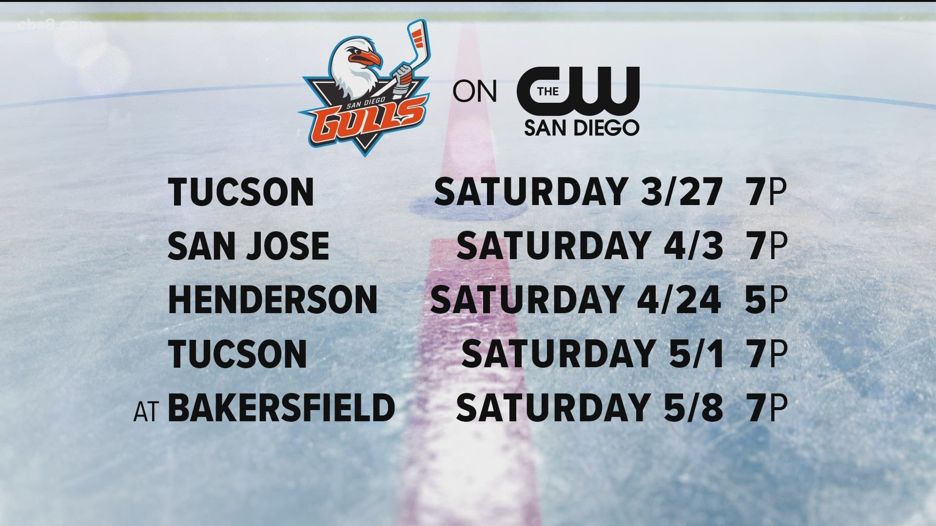 Ready to watch the San Diego Gulls?