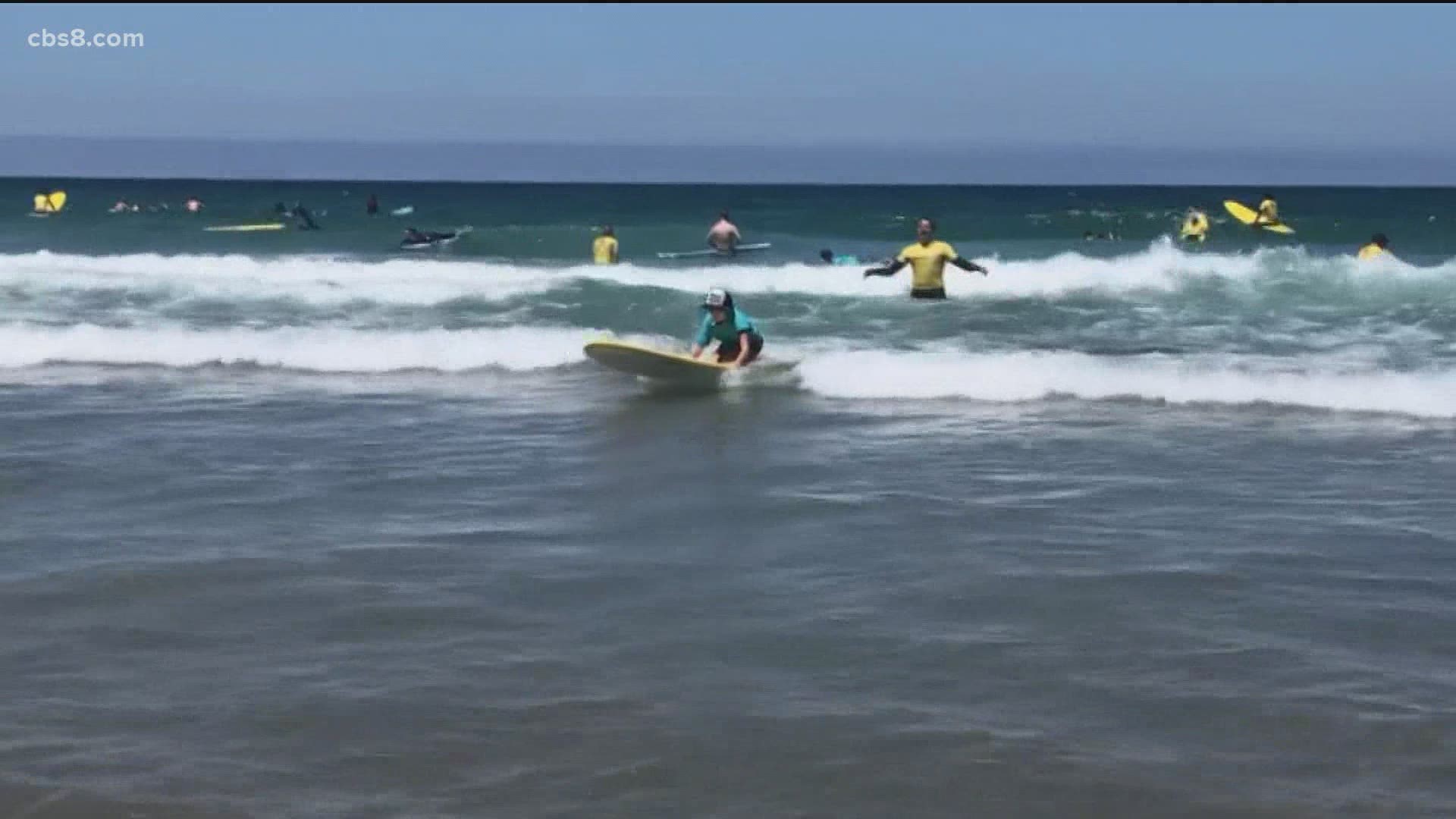 That's through camps and the like. For more information, go to https://urbansurf4kids.org/