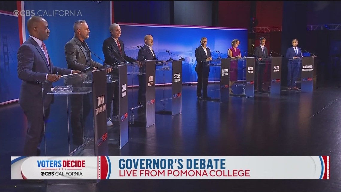 California governor debate | Key moments from second high-stakes showdown