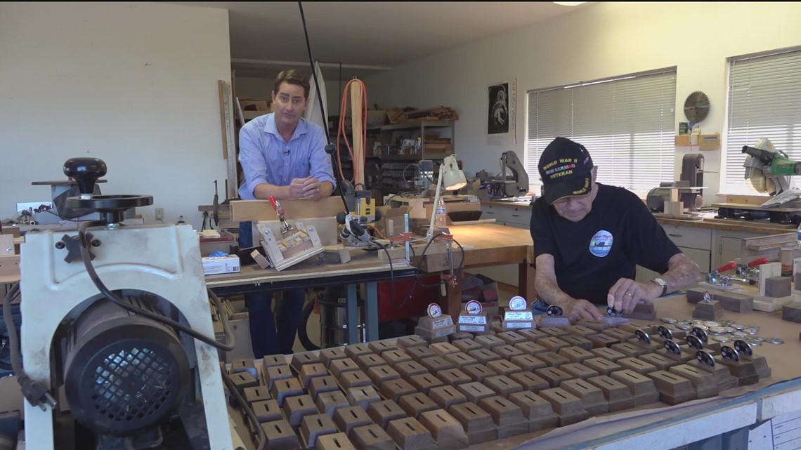 World War II Veteran makes handmade gifts for Vietnam Veterans - Vimarsana News