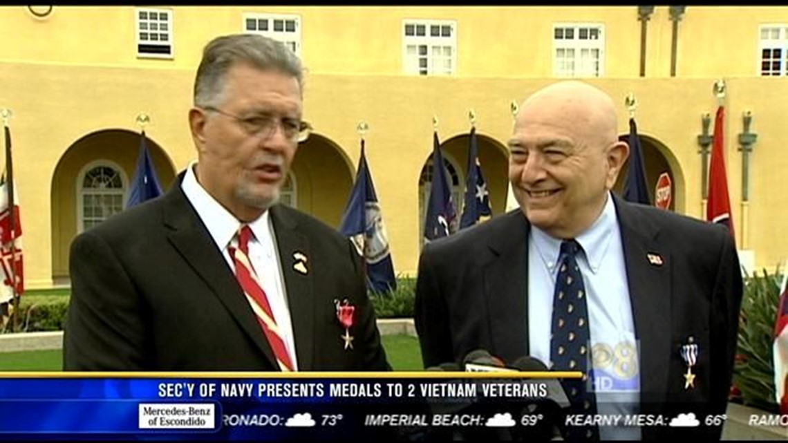 Patrick Cubbage Vietnam veterans get medals for heroic actions | cbs8.com