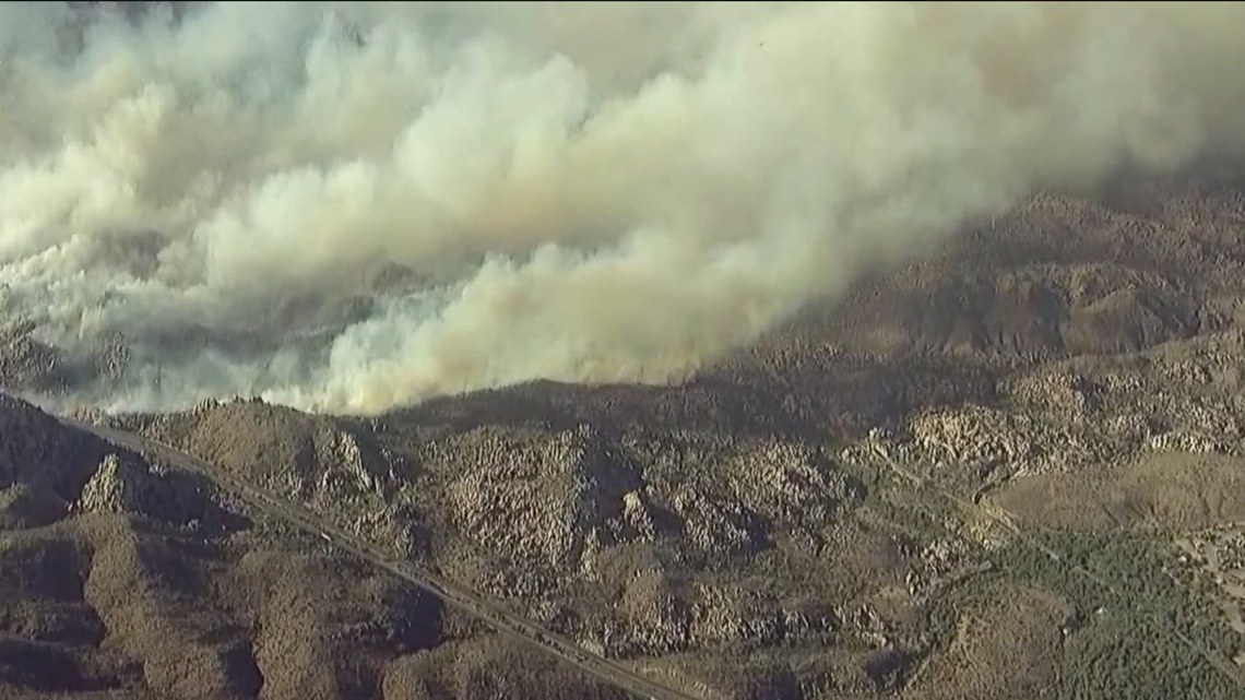 McCain fire update | Crews fight fast-moving brush fire in Boulevard ...